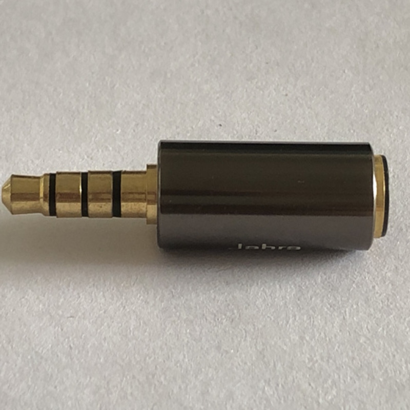 Lötfreie Kopfhörerbuchse dreistufige 2,5-mm-Stereo-Soundstopfen bis 3p-Klemme Blockadapterkabel